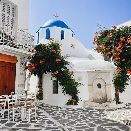 Villa Naxos Double Private Balcony Views Close To The Saint George Naxos City