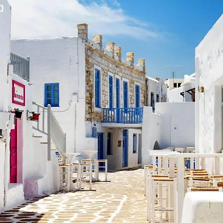 Naxos Double Private Balcony Views Villa Naxos City