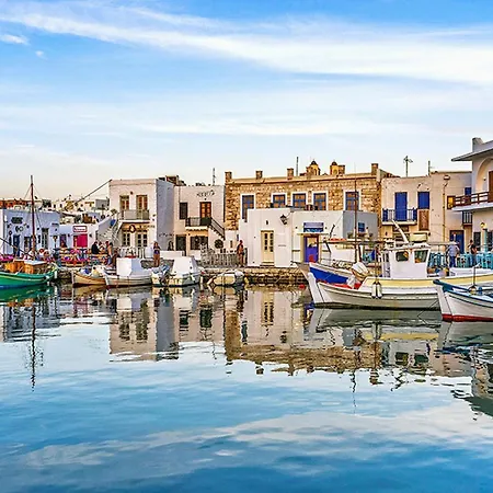 Naxos Double Private Balcony Views Villa Naxos City